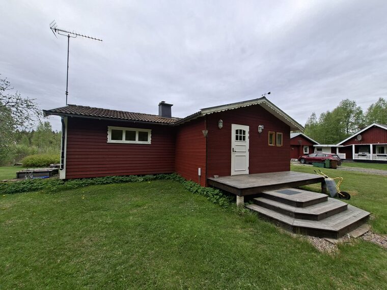 Haus Långbansände, Außenansicht